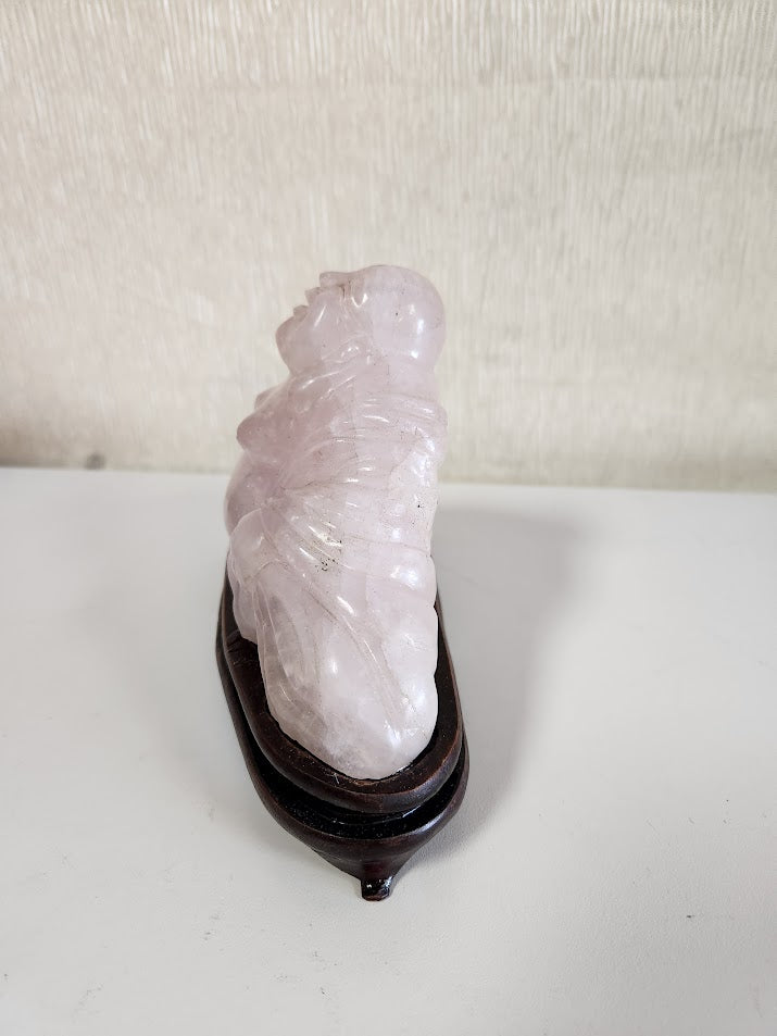 Rose Quartz Buddah Home Item