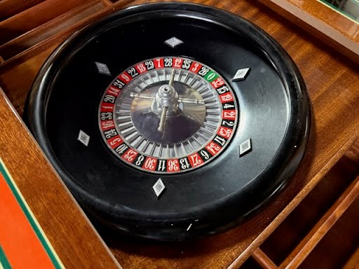 Italian Game Table with 2 Chairs