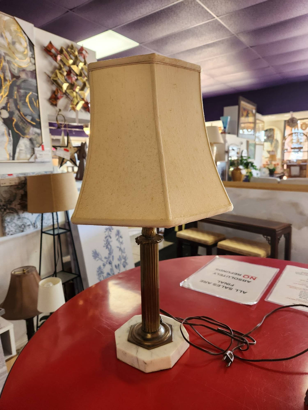 Table Lamp 21" height