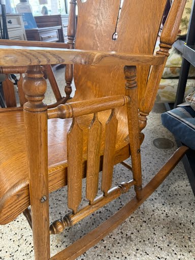 Antique Oak Rocker