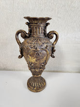 13" Engraved Vase