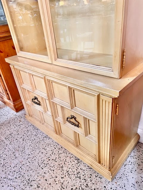 Cream China Cabinet
