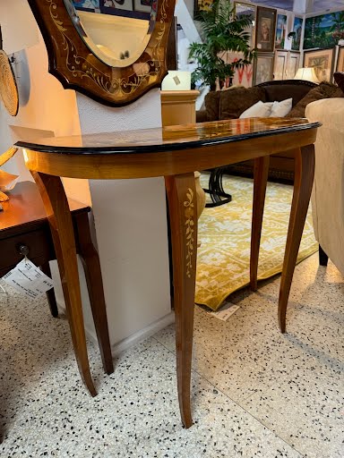 Half Moon Sofa Table