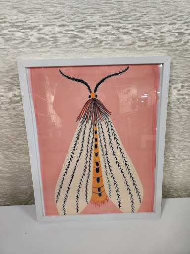 17x21" Moth Wall Art