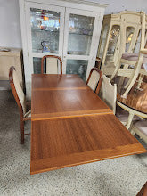 Danish Modern Extension Teak Dining Table