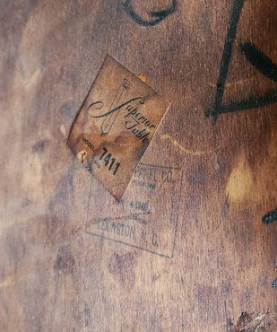 Mahogany Tea Table