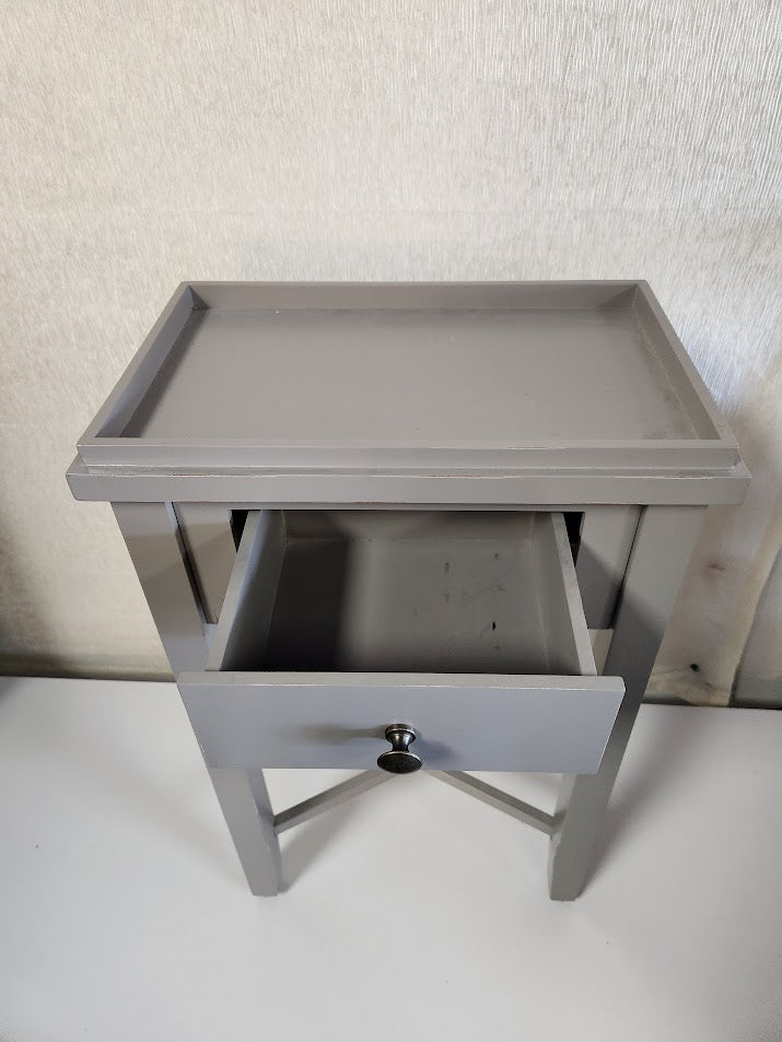 Small Grey End Table