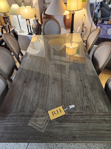 RESTORATION HARDWARE "Salvaged Wood" Collection Dining Set - 84x42"