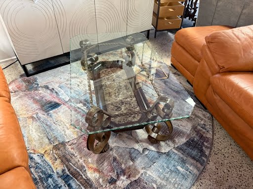 Glass Top Coffee Table