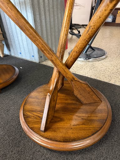 Canoe-Base End Table