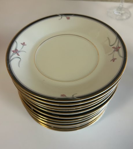 SET OF 4-Saucer Plate Floradora by Mikasa China