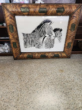 Zebra Print Wall Art