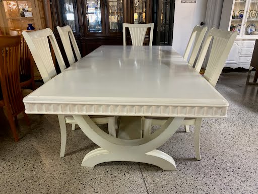 Trestle Dining Set