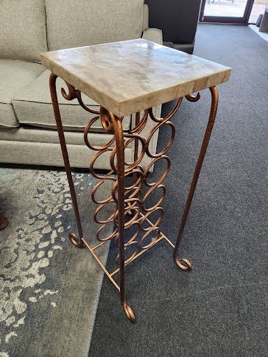 12W" Pedestal Wine Rack