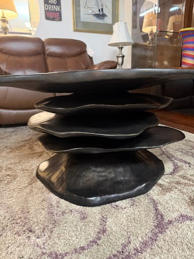 Black Wave  Coffee Table