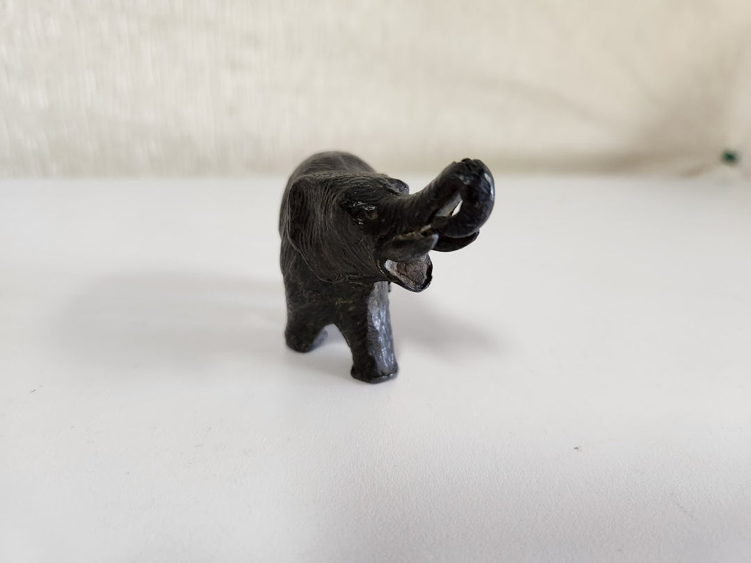 Cast Iron Carved Elephant Home Item