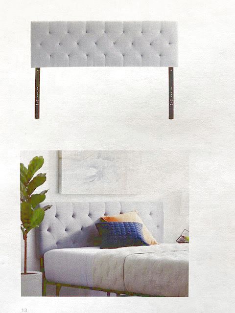 Malouf Reed Queen Upholstered Headboard