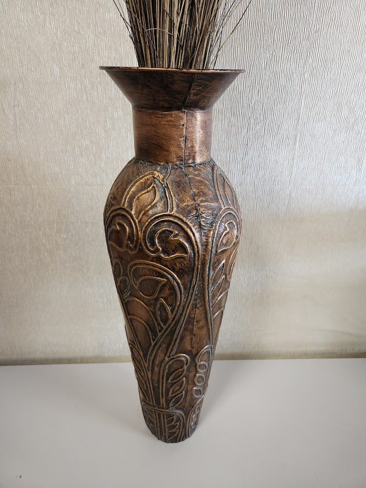 Floor Vase With Foliage