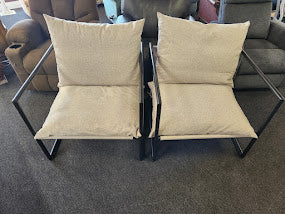 Metal frame Sling Chairs
