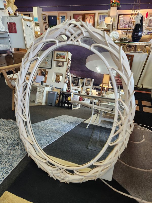 Vintage Oval Mirror