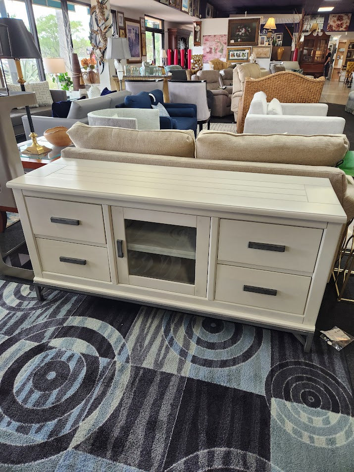 White Console Table
