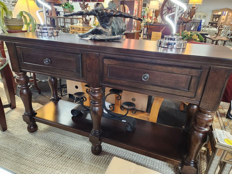 Rustic Brown Side Board