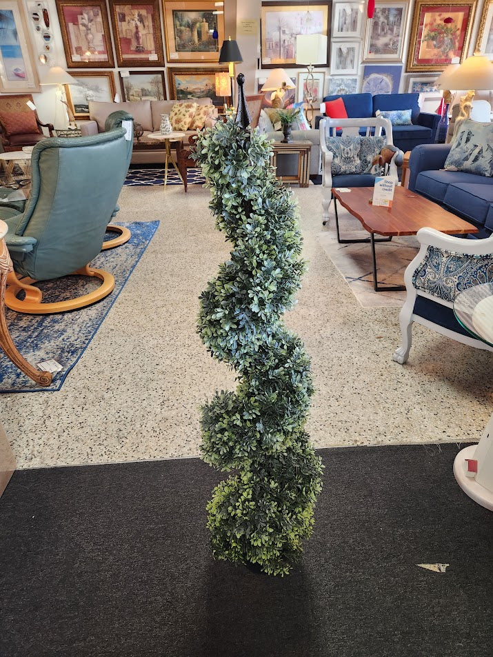 4" Tall Wrapped Tree Greenery