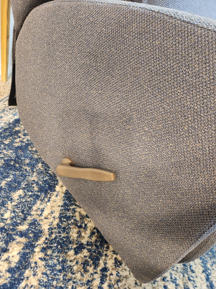 Flexsteel Blue Manual  Recliner