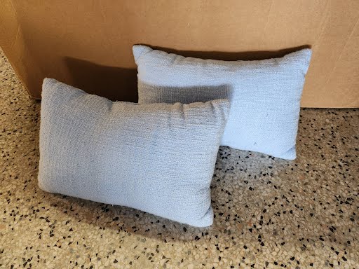 SET OF 2-  Pillow 16x10"
