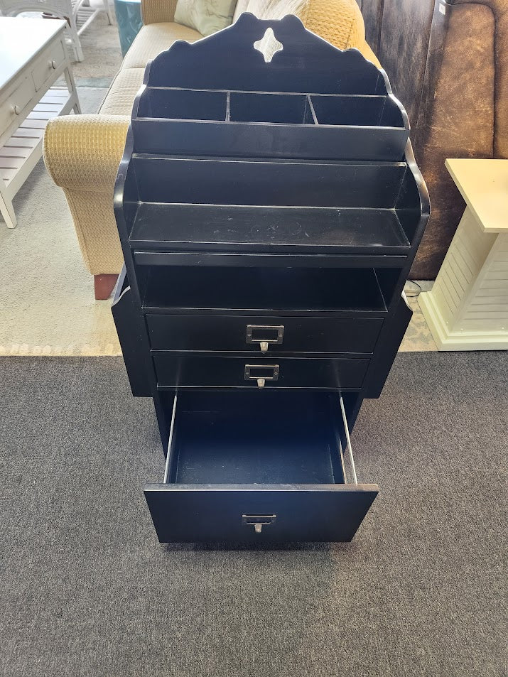 Black File Cabinet