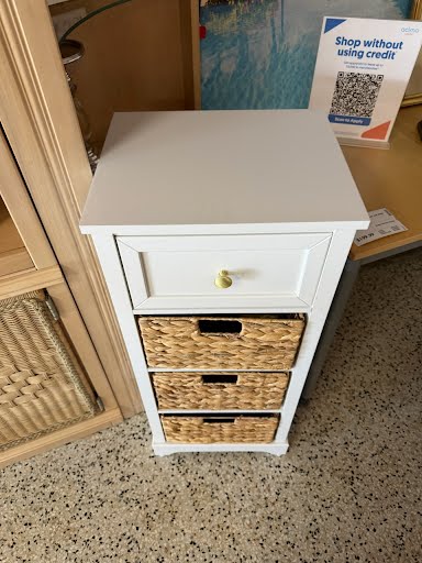 White Wood Cabinet