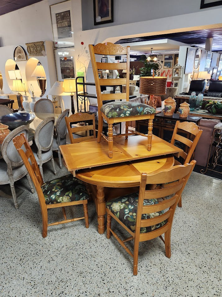 Knotty Pine Dining Set