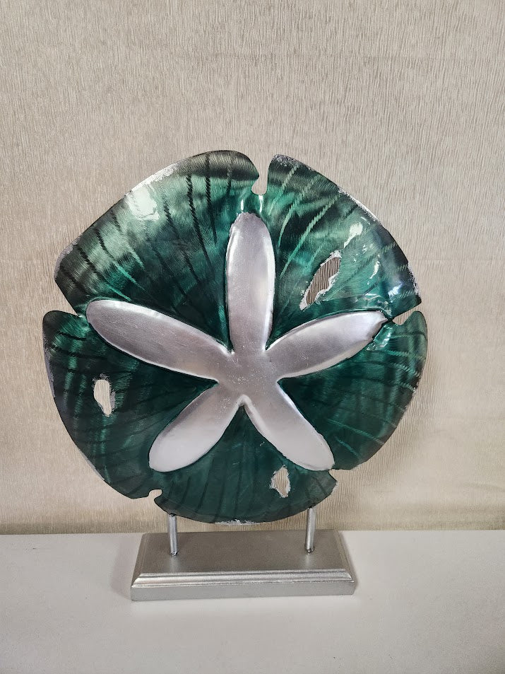 Metal Sand Dollar Sign Home Item