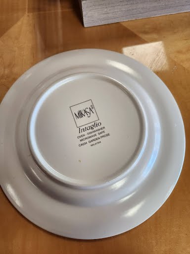 China Salad Plate Garden Prose by Mikasa