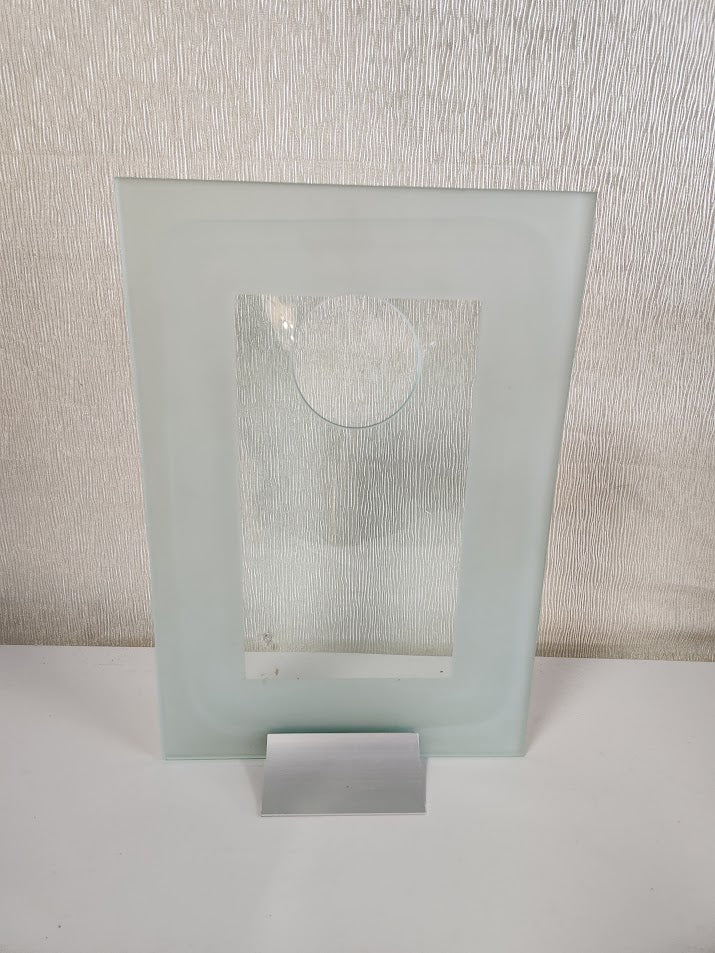 Frosted Glass Vase