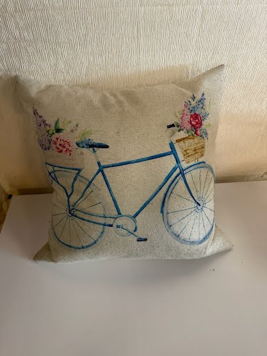 Bicycle Throw Pillow
