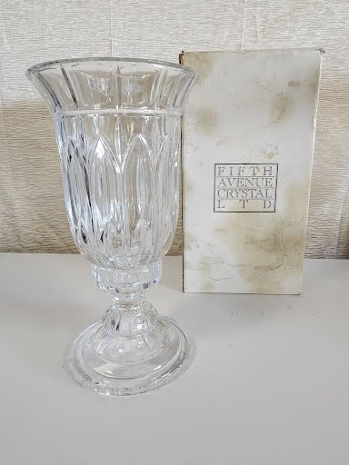 14" Romantica Hurrican Lamp Handcut