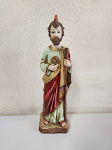 18"H Catholic Statue