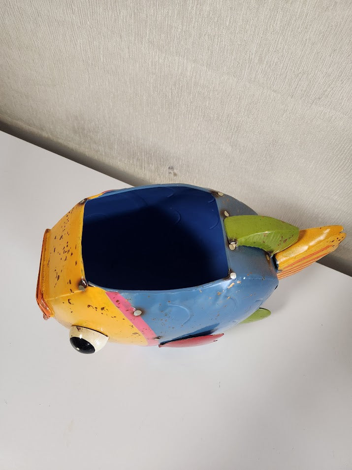 8"H Fish Pot