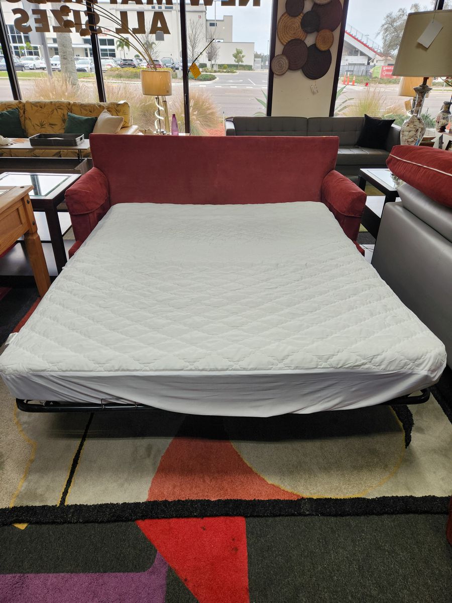 Red Love Seat Sleeper