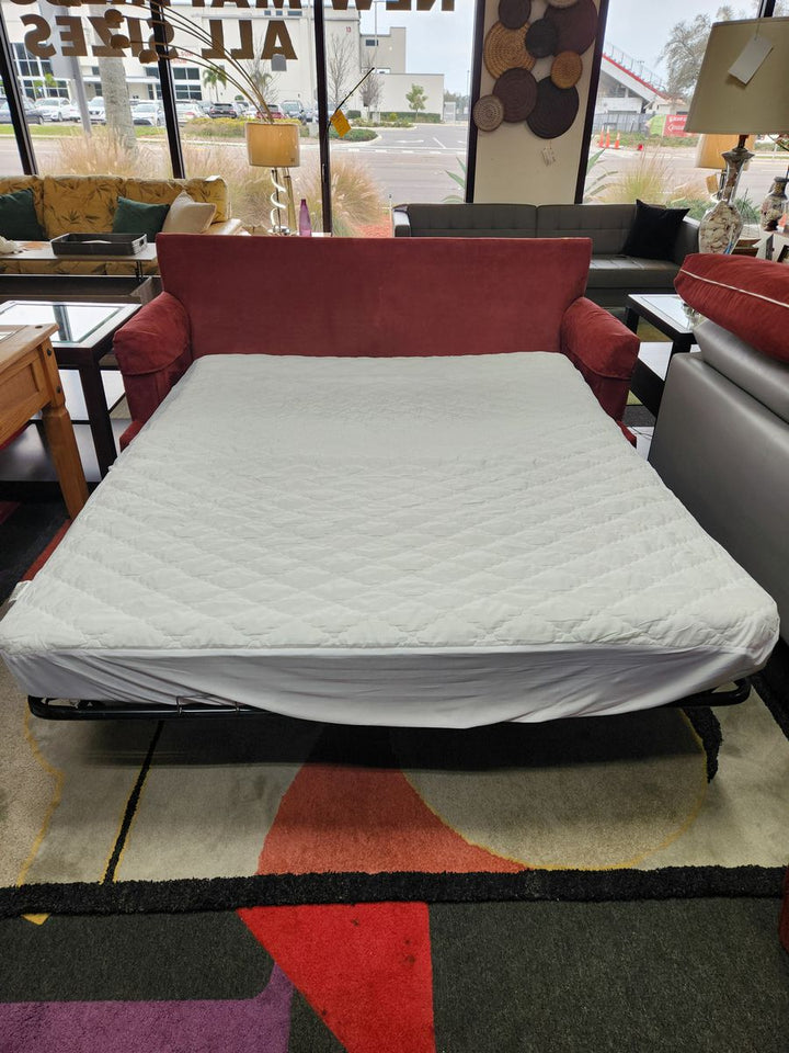 Red Love Seat Sleeper