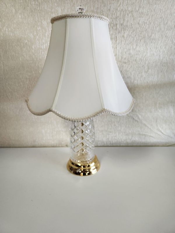 Lead Crystal Table Lamps