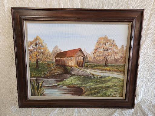 Hand Painted Landscape Wall Art