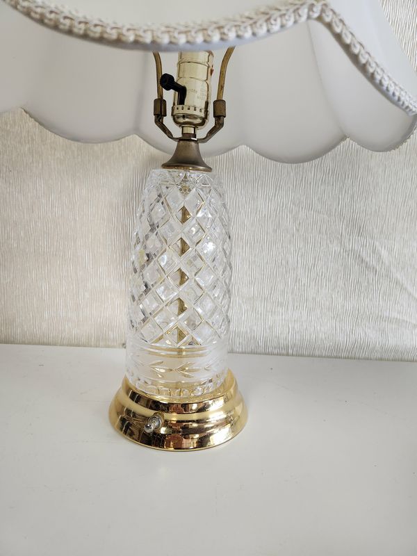 Lead Crystal Table Lamps
