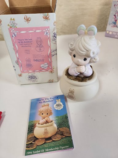 Precious Moments Figurine "You Are The End Of My Rainbow"