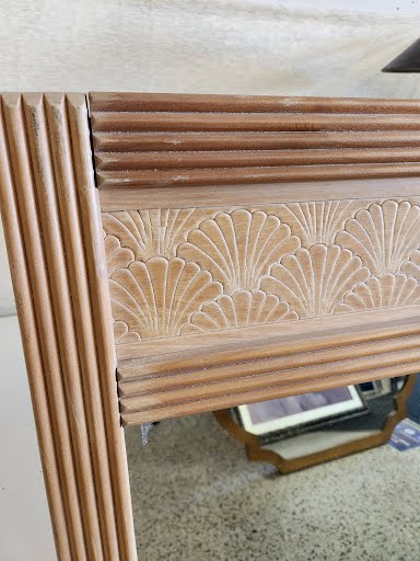 Wood Wall Hanging  Mirror