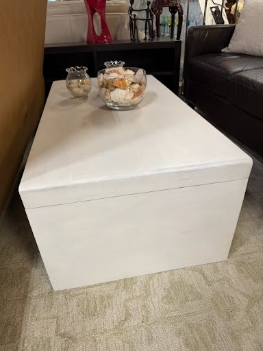 White Mango Wood Hudson Coffee Table