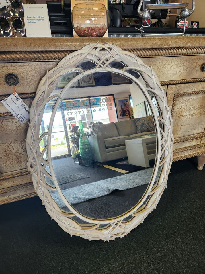 Vintage Oval Mirror