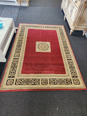 Red/Tan Area Rug