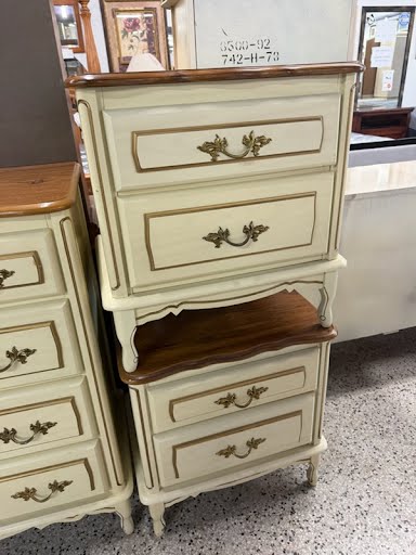 5PC SET | Two Tone French Provincial Bed Set